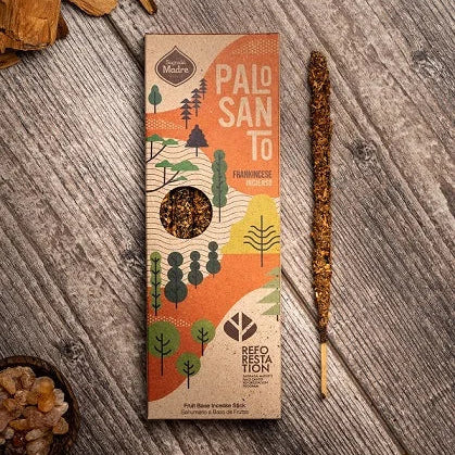 Inciensos x4 - Frankincense y Palo Santo