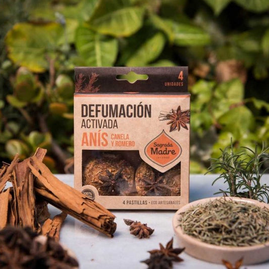 Pastillas de Defumación x4 - Anís, Canela y Romero