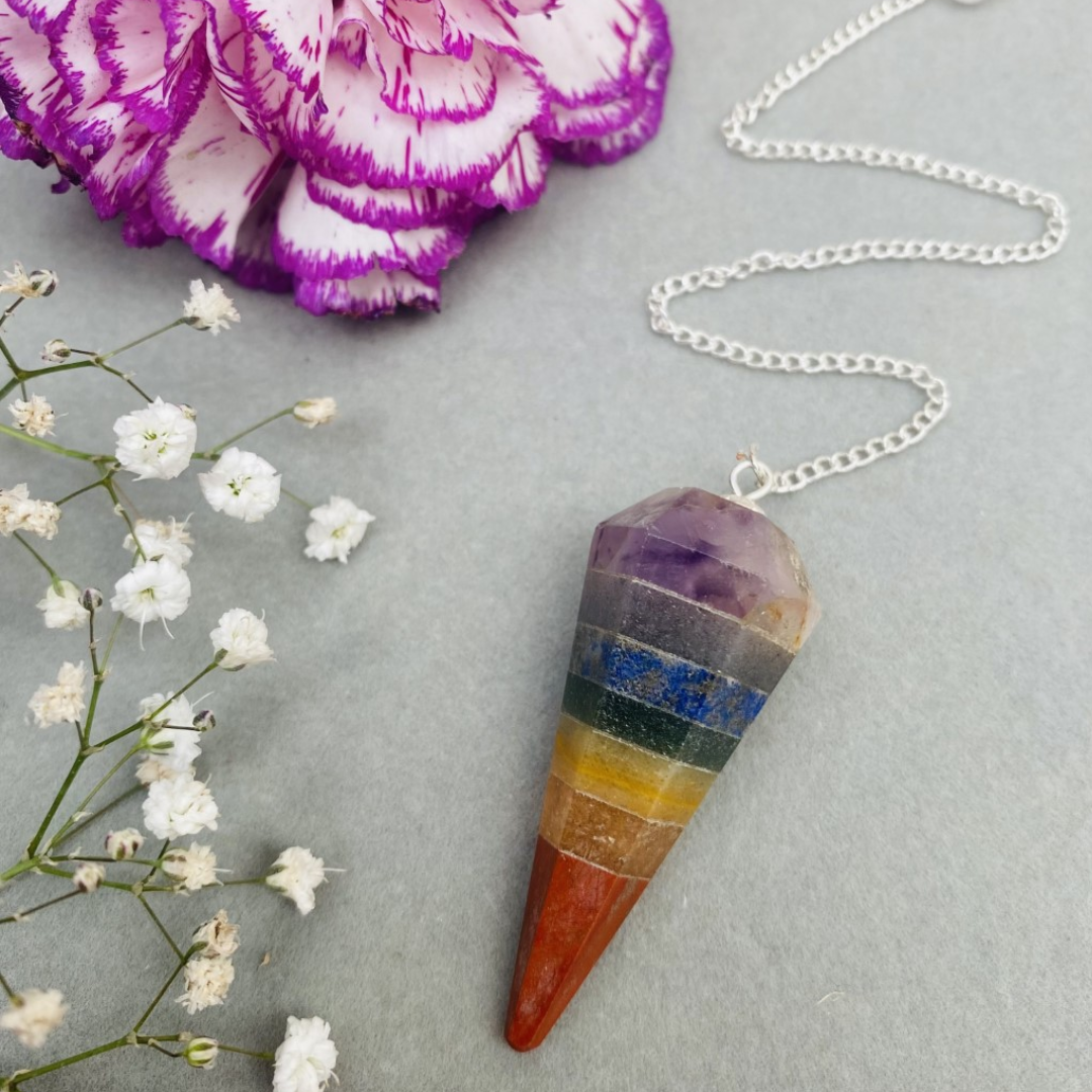 PÉNDULO DE 7 CHAKRAS