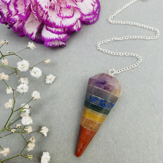 PÉNDULO DE 7 CHAKRAS