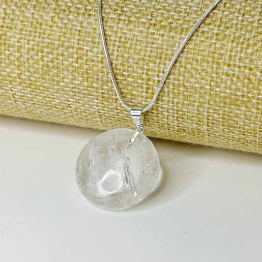 Dije de Cuarzo Blanco