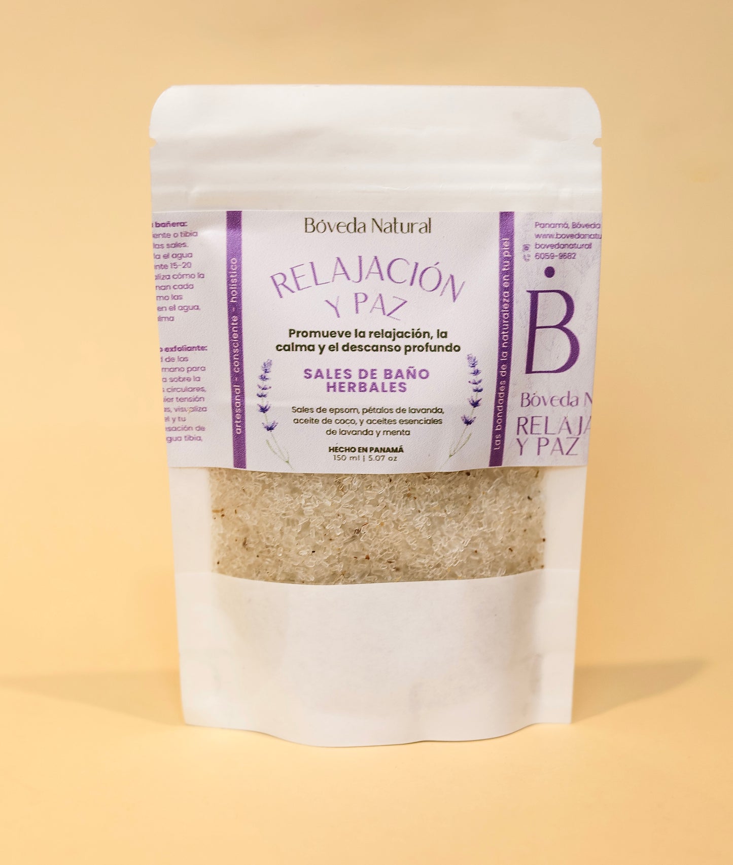 Sales de Baño Relajación y Paz