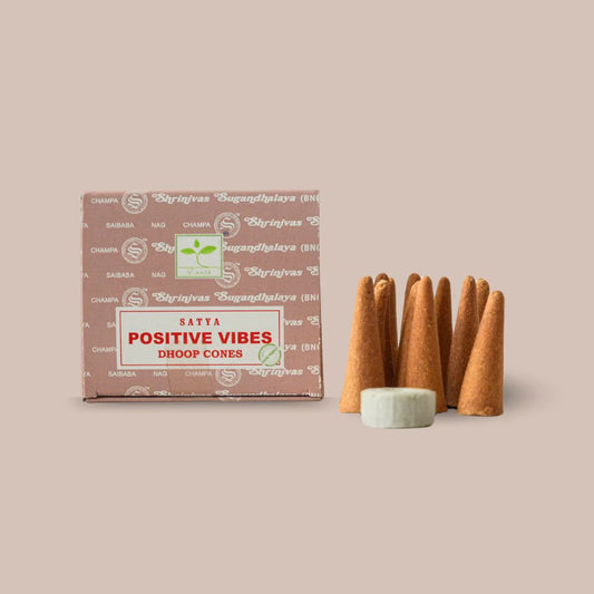 Conos de Incienso Positive Vibes