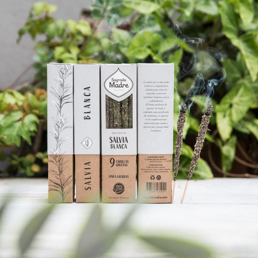 Incienso de Salvia Blanca (Sagrada Madre)