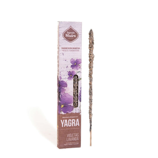 Incienso Yagra, Violeta y Lavanda (Transmutación Energética)