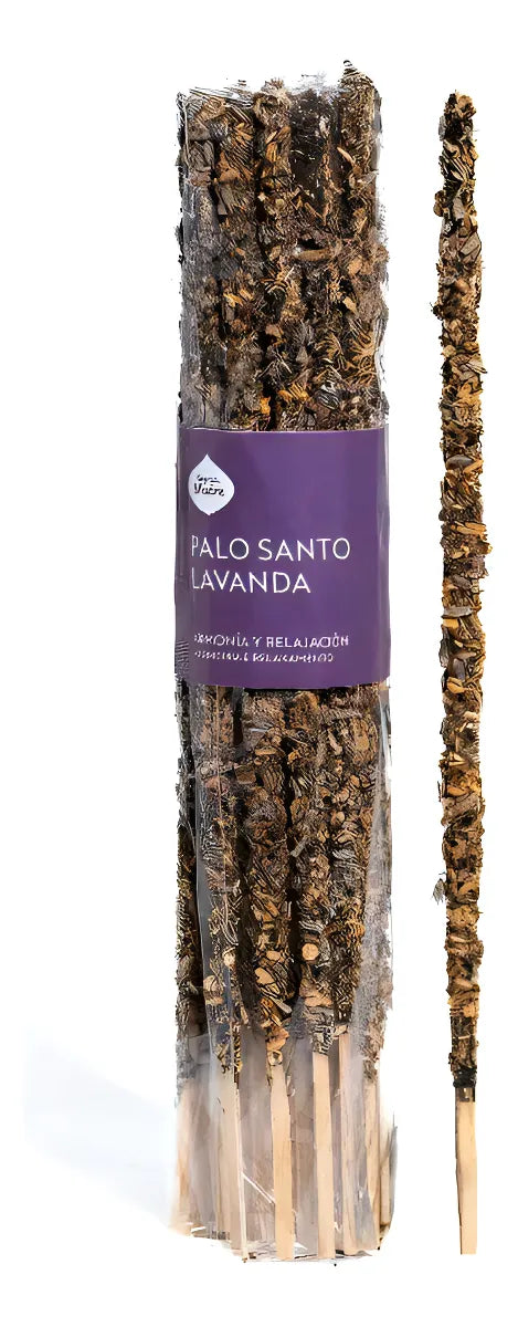 Incienso Palo Santo con Lavanda (20 Varillas – Sagrada Madre)