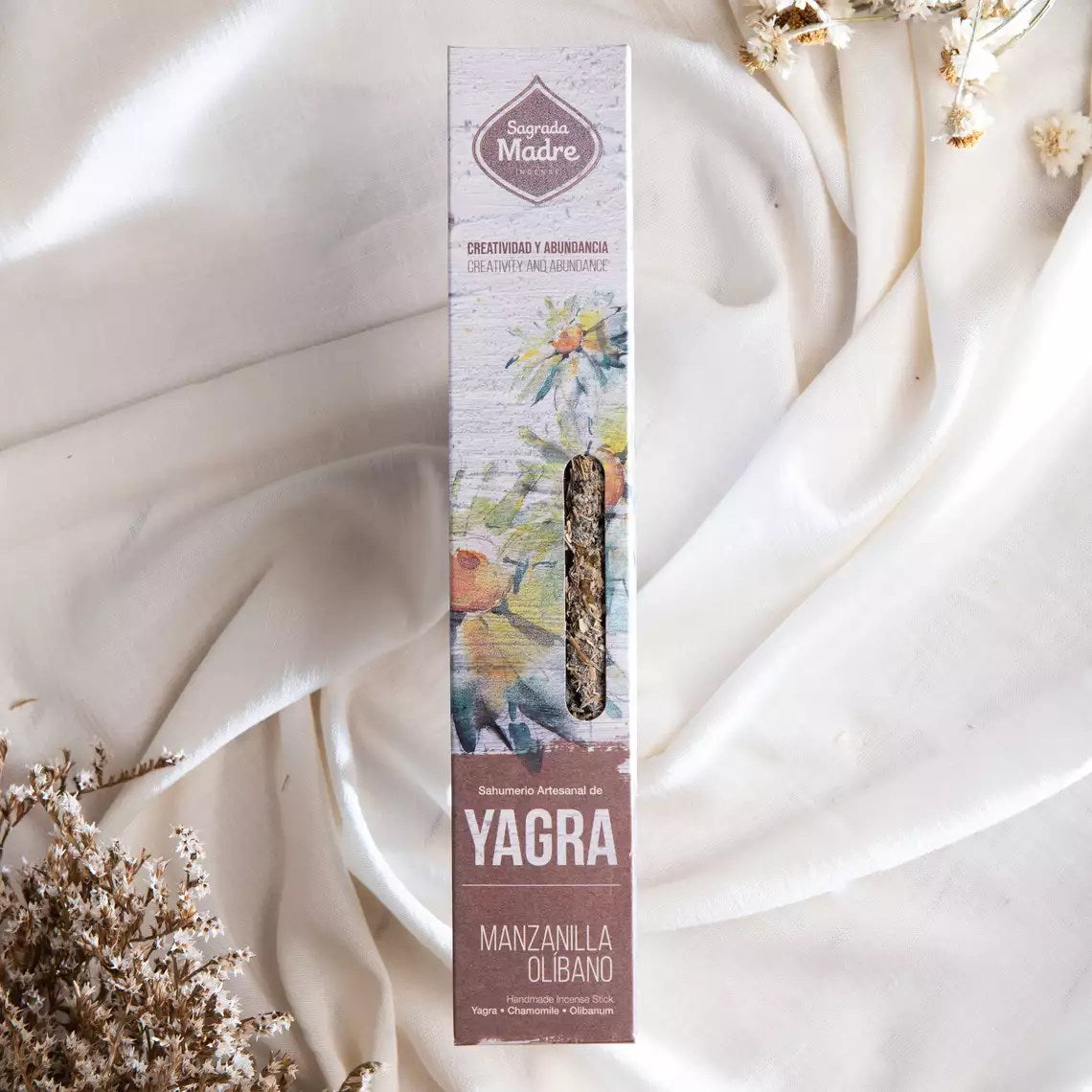 Incienso Yagra con Manzanilla y Olibano (Sagrada Madre)
